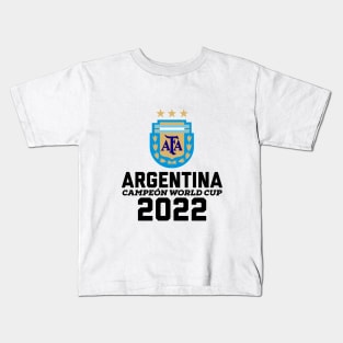 Argentina Campeón World Cup T-Shirt Kids T-Shirt